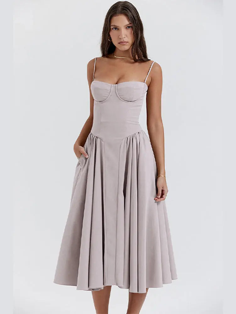 Amara Korsett Maxikleid für Hochzeitsgäste foto 6