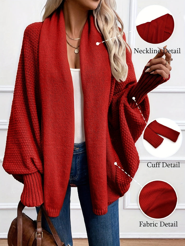 Drapierter Shawl-Collar Cardigan (2)