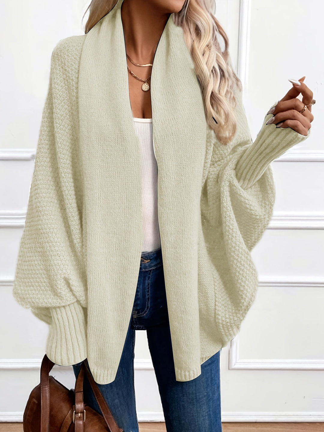 Drapierter Shawl-Collar Cardigan (4)