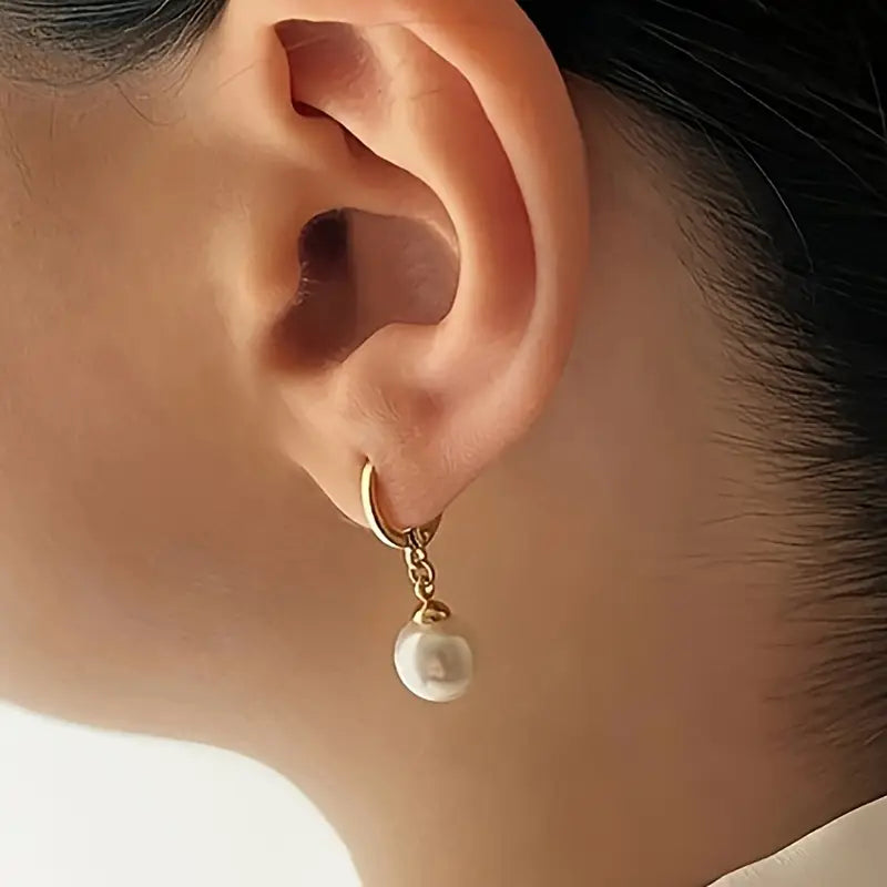 Goldene Grace Perlen Schmuckset