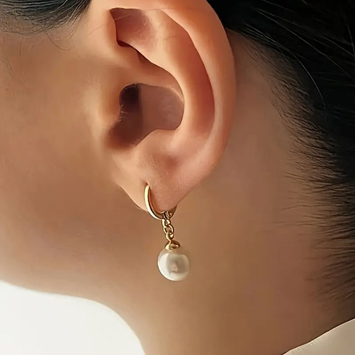 Goldene Grace Perlen Schmuckset