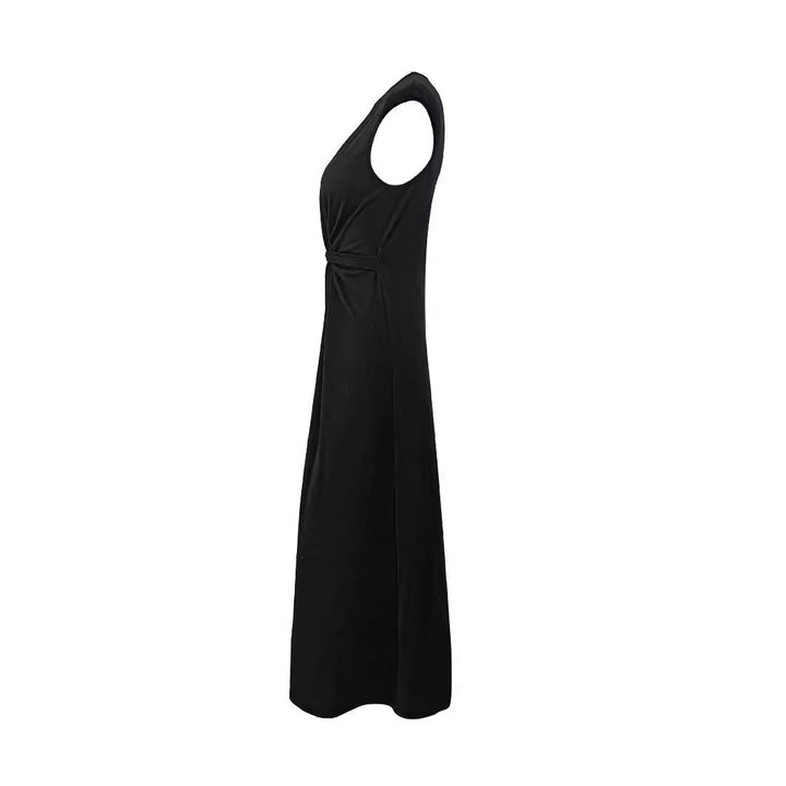 Damen Maxikleid für Hochzeitsgäste im eleganten Stil in Braun 2