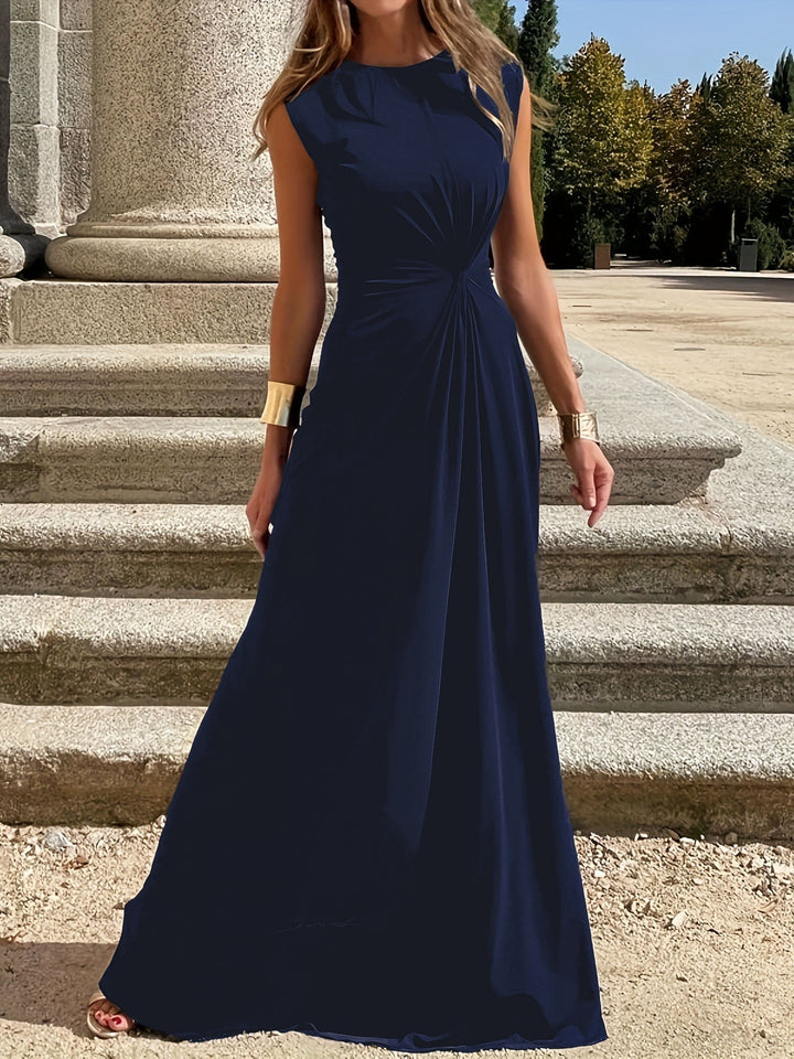 Damen Maxikleid für Hochzeitsgäste im eleganten Stil in Weinrot 6