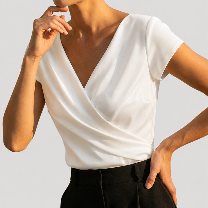 Elegante Damen-Bluse mit Klassischem Stil (2)