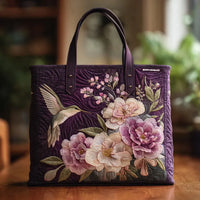 Sophia | Elegante Damen Handtasche mit Blumenmuster Kunstdesign