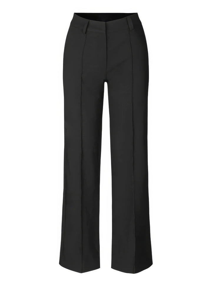 Elegante Damen Hose mit hoher Taille (9)