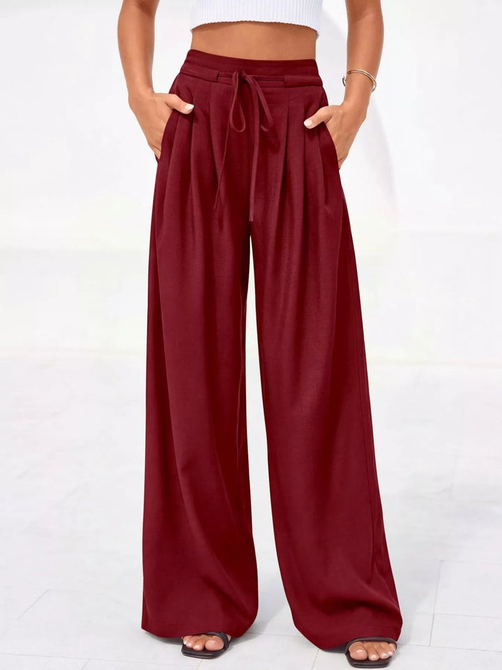 Elegante Damen Hosen mit hoher Taille (11)