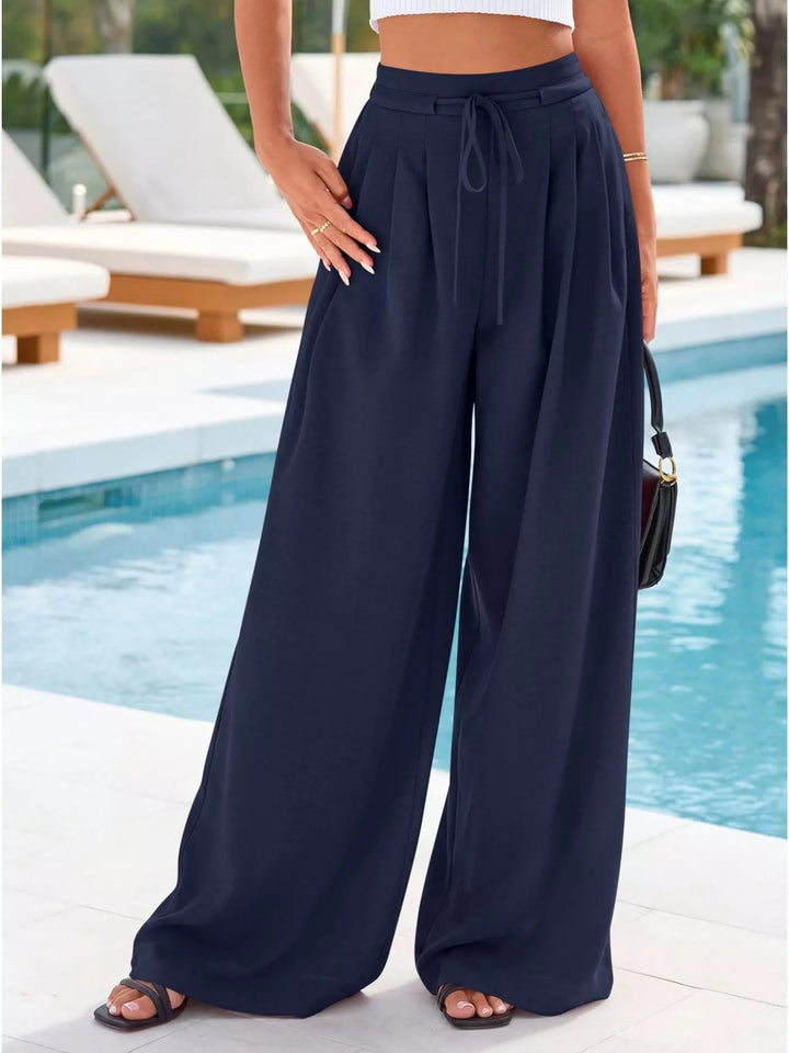 Elegante Damen Hosen mit hoher Taille (19)