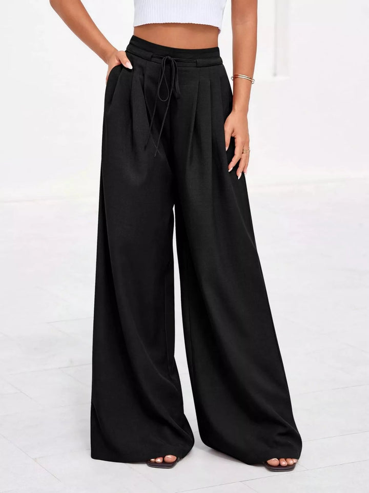 Elegante Damen Hosen mit hoher Taille (7)
