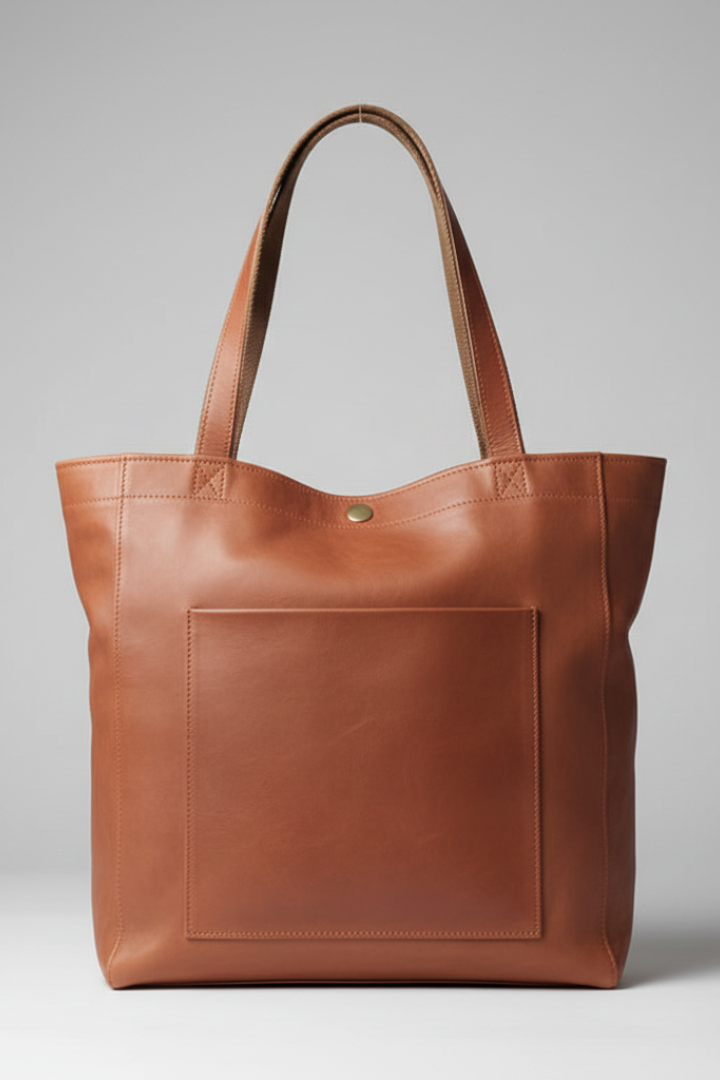 Elegante Damen Laptoptasche mit Doppelgriffen und Fronttasche (3)