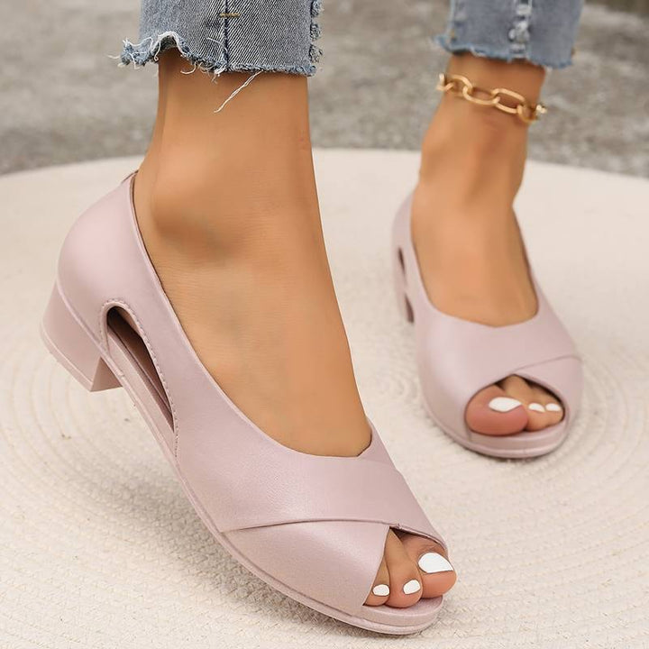 Elegante Damen Sandalen für jeden Tag in Rosa