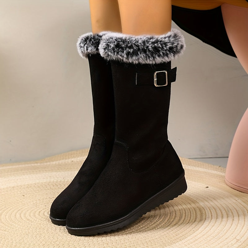 Elegante Damen Stiefeletten für Winter (2)