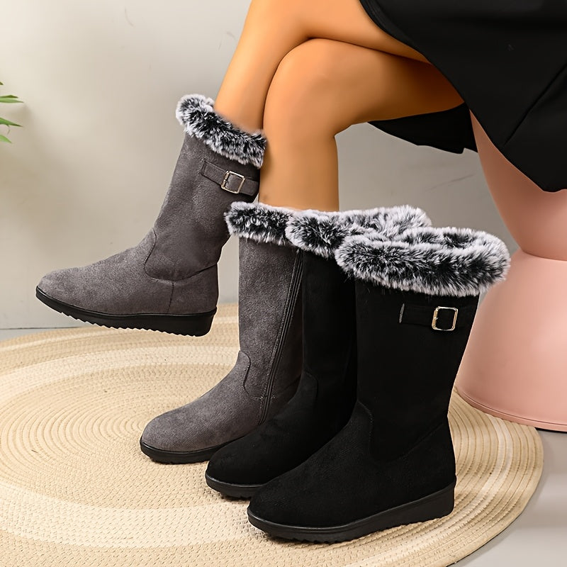 Elegante Damen Stiefeletten für Winter (5)