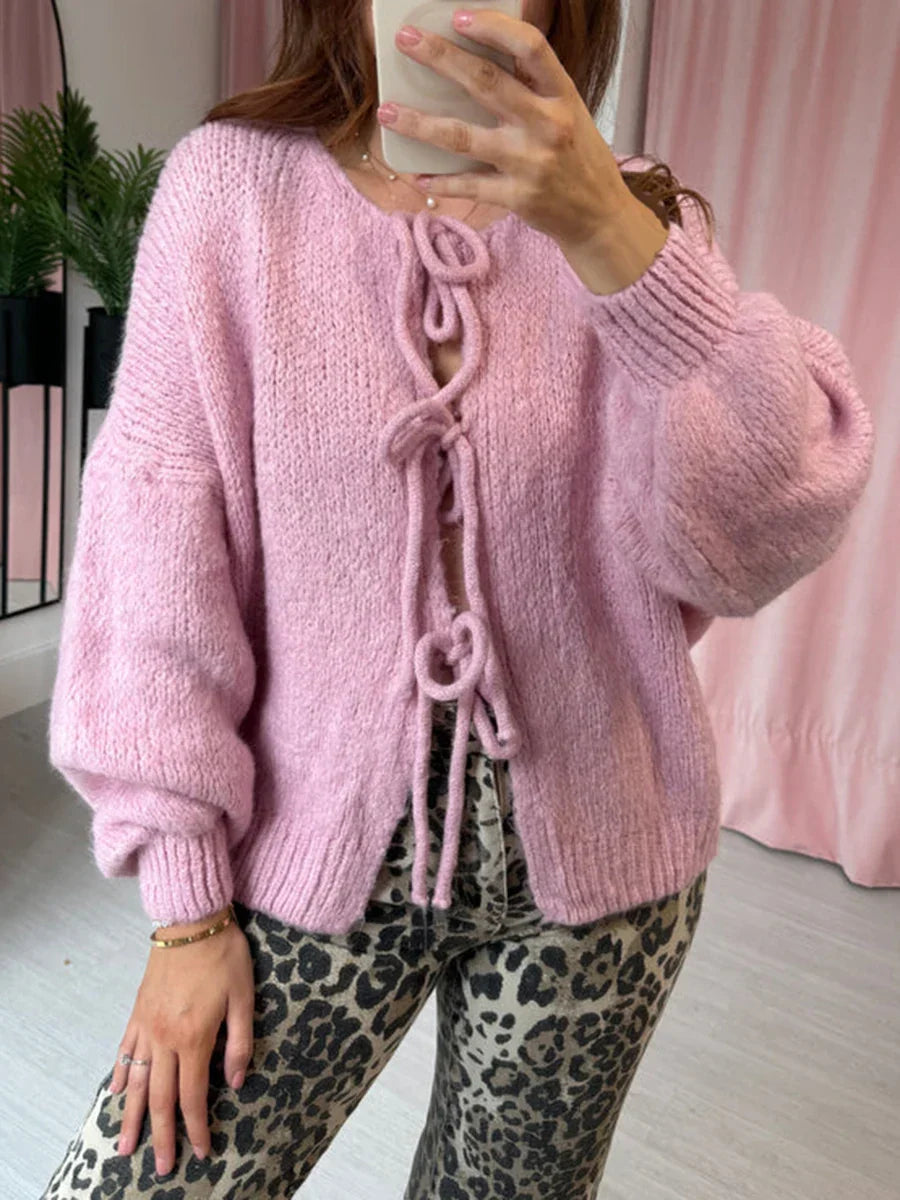 Elegante Damen Strickjacke im gemütlichen Casual-Stil (3)