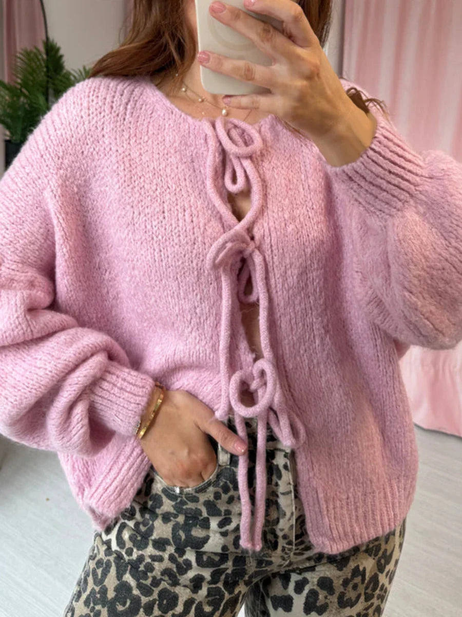 Elegante Damen Strickjacke im gemütlichen Casual-Stil (4)