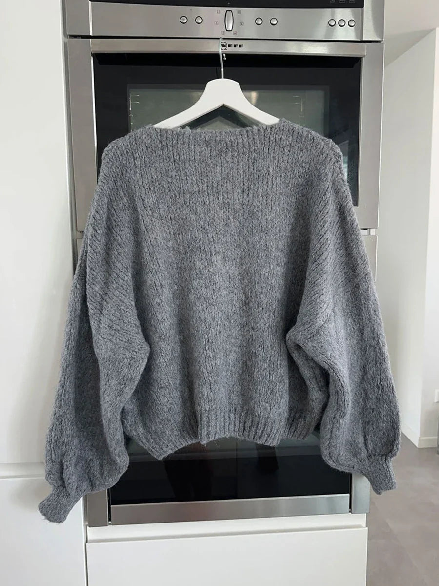 Elegante Damen Strickjacke im gemütlichen Casual-Stil (5)