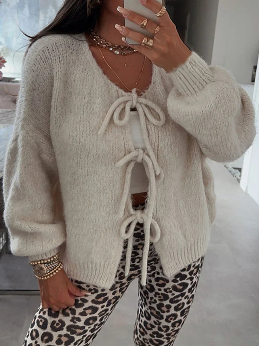 Elegante Damen Strickjacke im gemütlichen Casual-Stil (8)