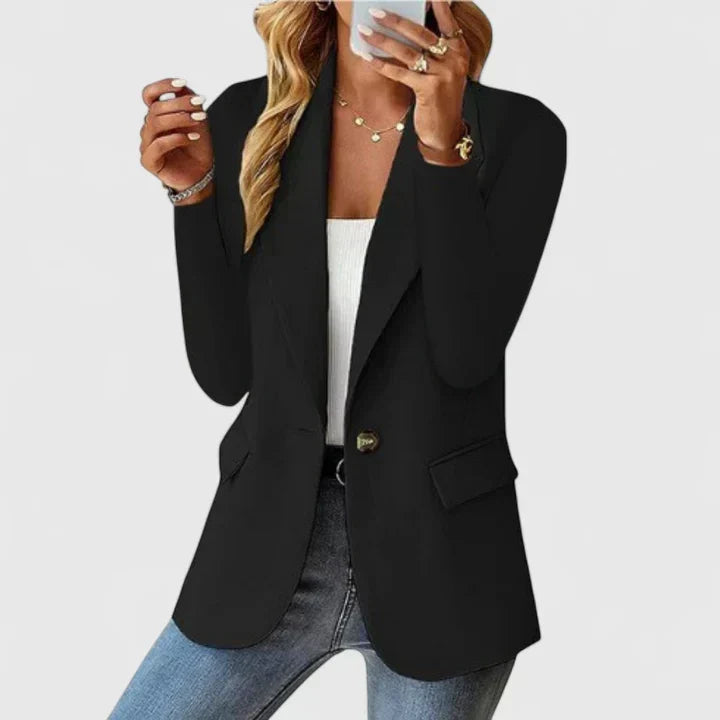Elegante Jacke für Beruf und Alltag in Schwarz