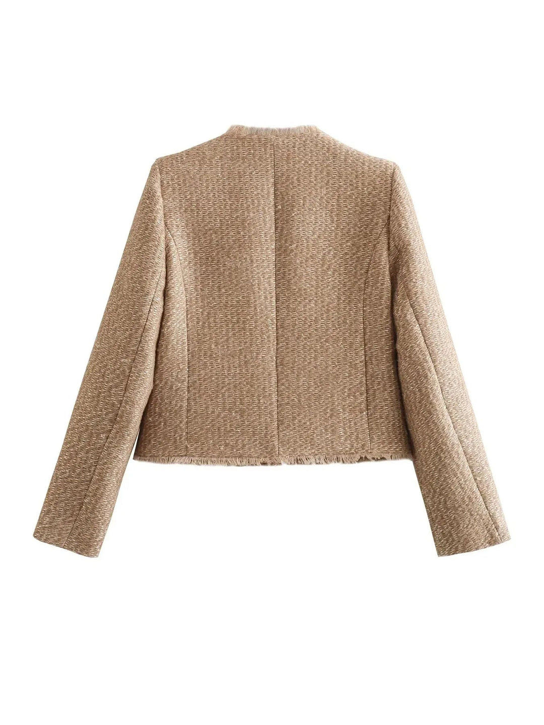 Elegante Kurze Jacke für Damen zum Übergang (4)