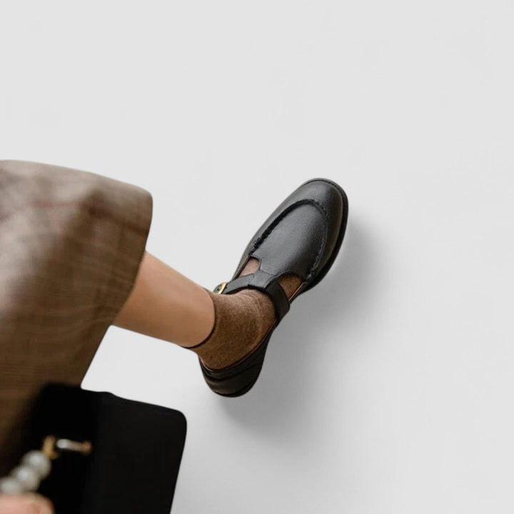 Elegante Orthopädische Mary Janes für Alltag (5)