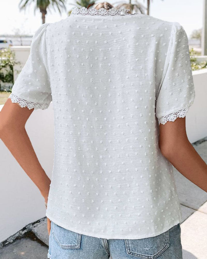 Elegante Spitzen-Bluse im Boho-Stil (8)