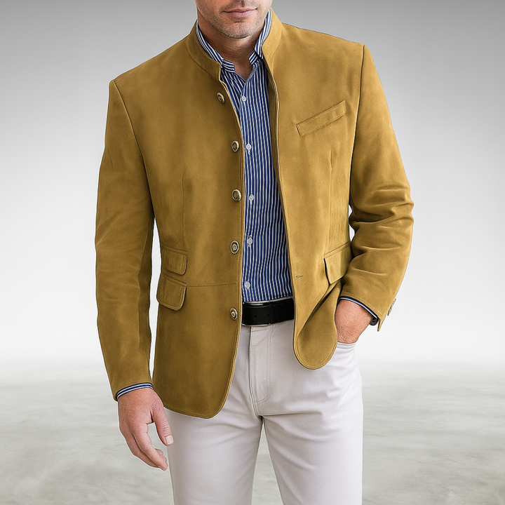 Elegante Strukturierte Damen Cardigan für Herbst in Gelb