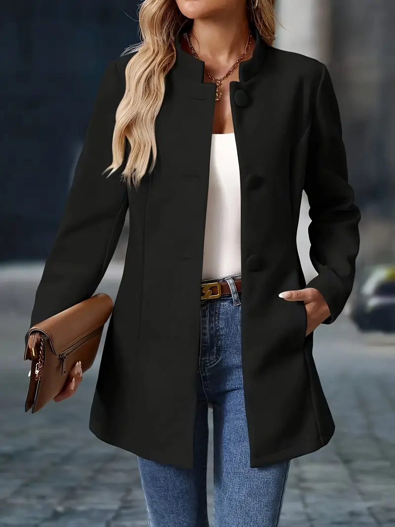 Elegante Strukturierte Jacke (8)