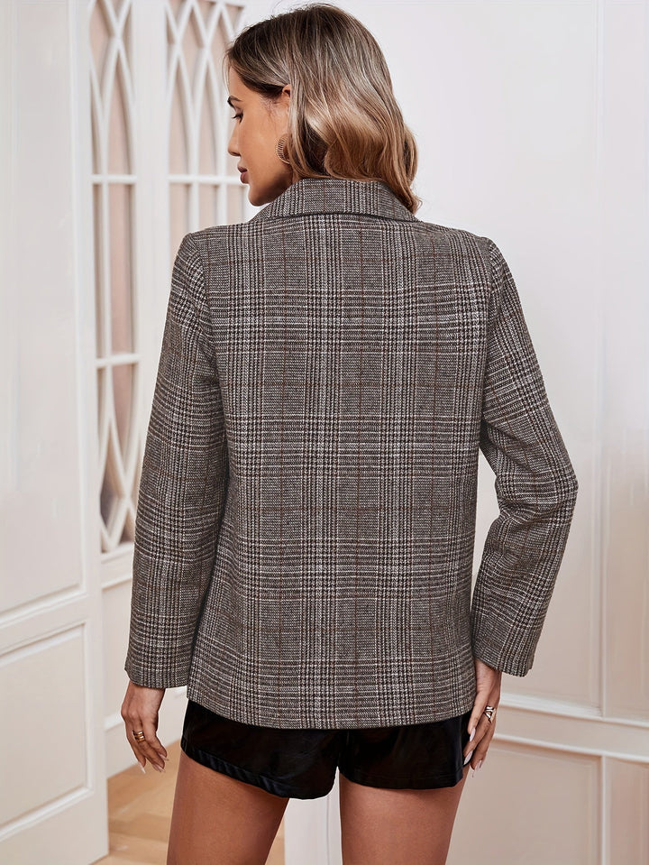 Elegante strukturierte Jacke für Büro und Alltag (3)