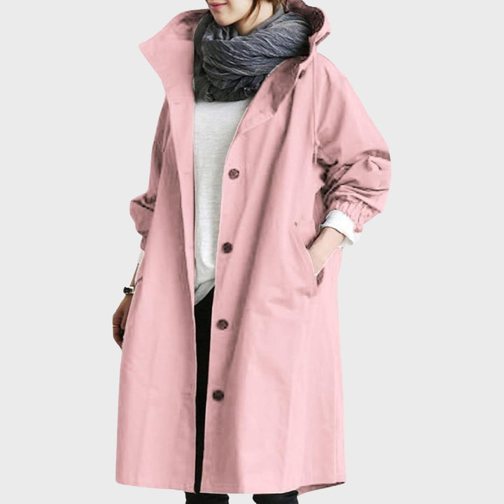 Elegante Wasserdichte Jacke in Rosa