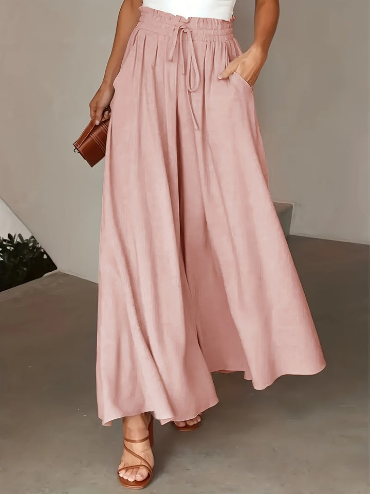 Elegante Weite-Hosen für jeden Tag in Rosa