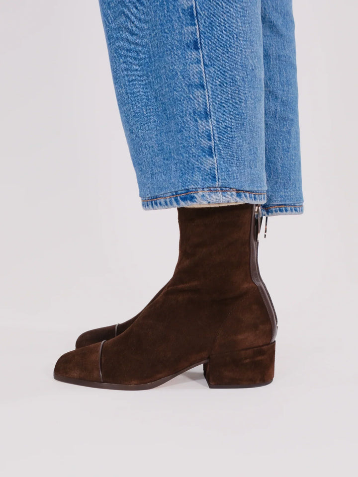 Elegante Wildleder Stiefel für Damen im Herbst (5)