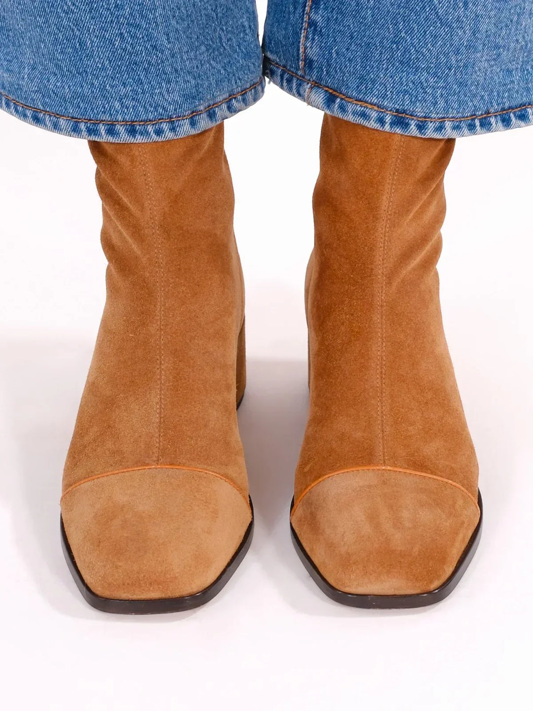 Elegante Wildleder Stiefeletten für Damen (3)