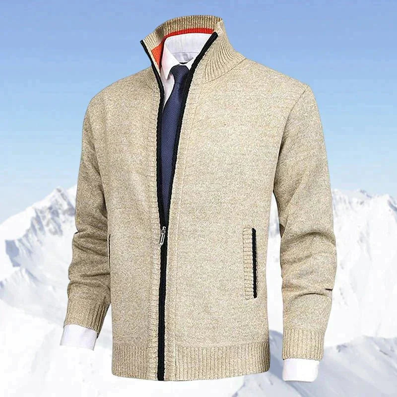 Elegante Winterkleider Damen Weste Leicht in Beige