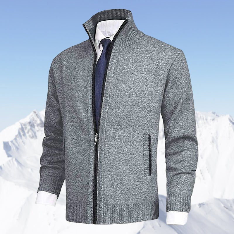 Elegante Winterkleider Damen Weste Leicht in Hellgrau