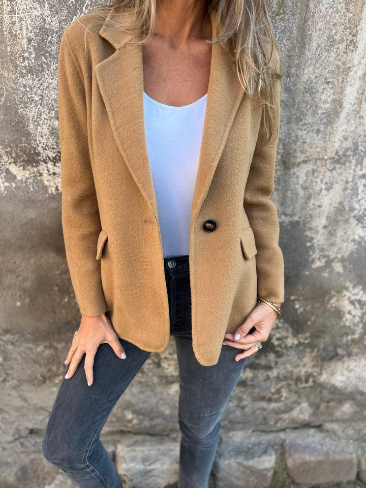 Eleganter Blazer für jede Gelegenheit in Braun