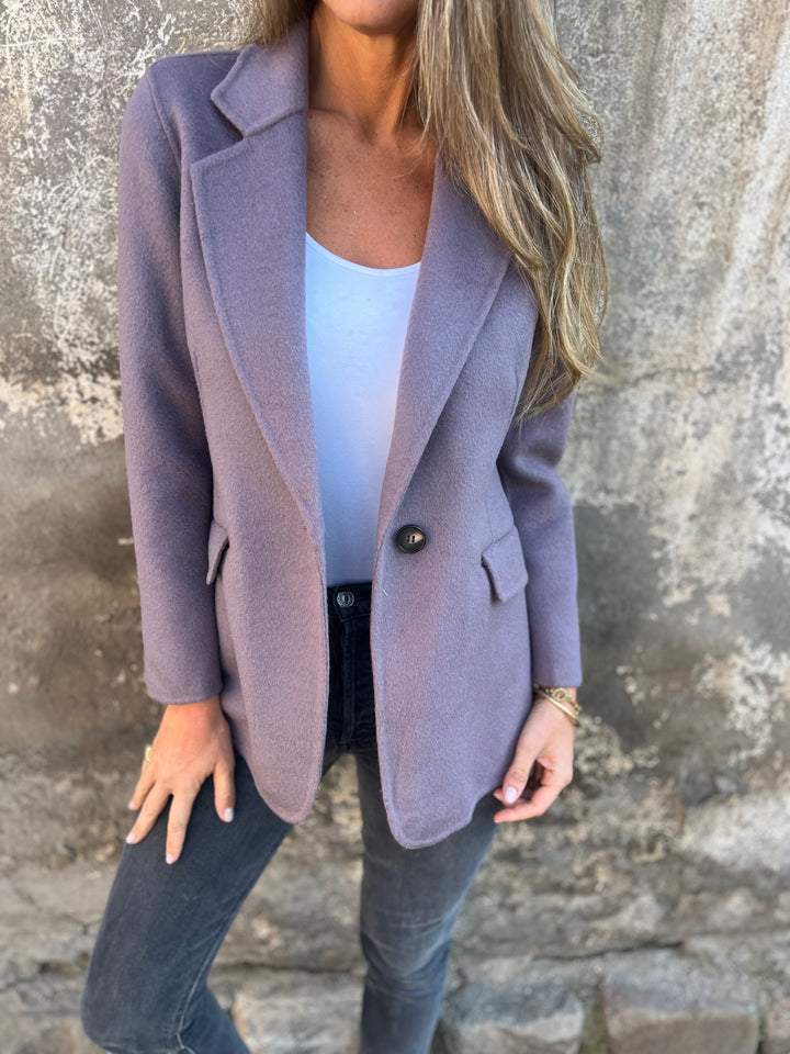 Eleganter Blazer für jede Gelegenheit in Lila