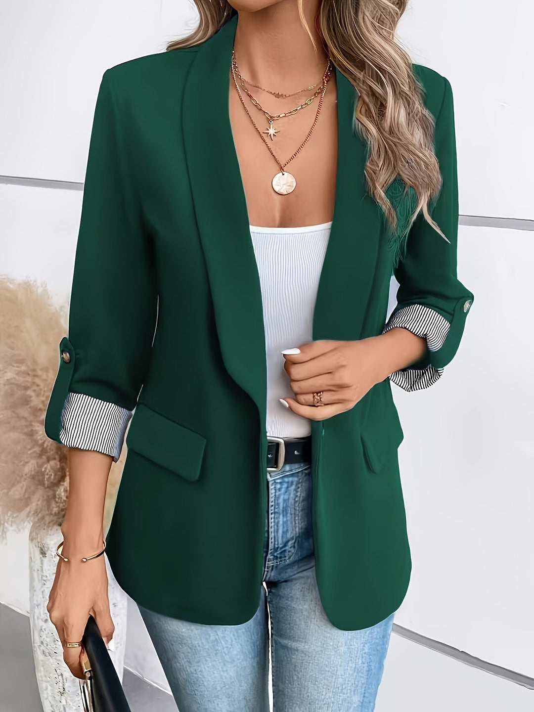 Eleganter Damen Blazer für Herbst (3)
