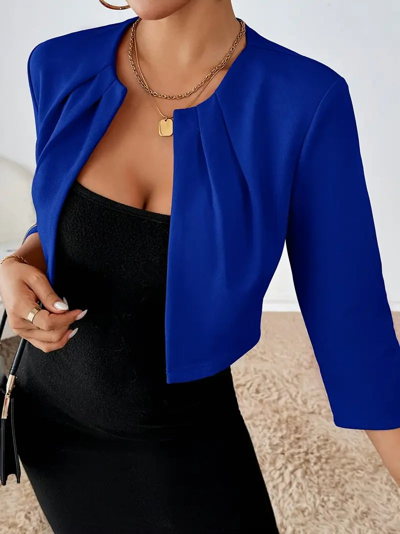 Eleganter Damen Kurzblazer für jeden Anlass (14)