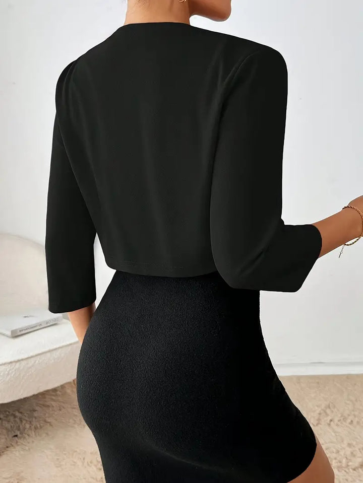 Eleganter Damen Kurzblazer für jeden Anlass (18)