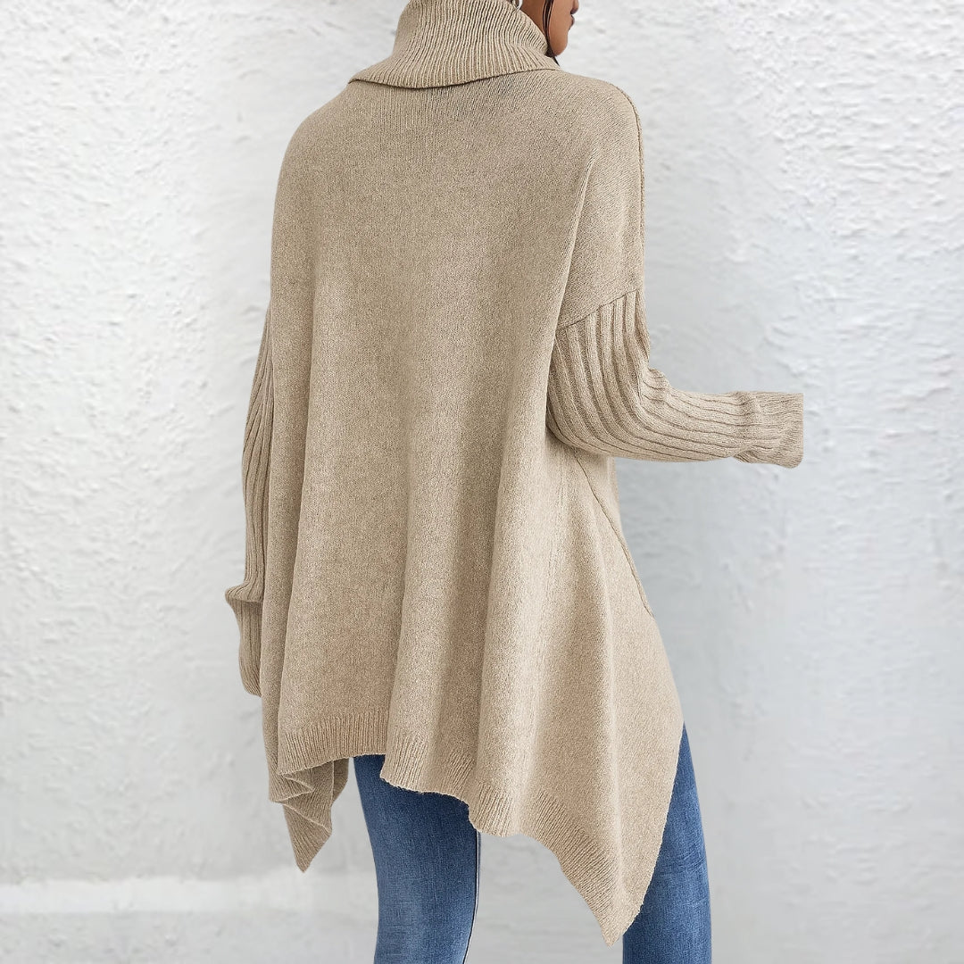 Eleganter Damen Rollkragen Pullover für den Alltag (6)