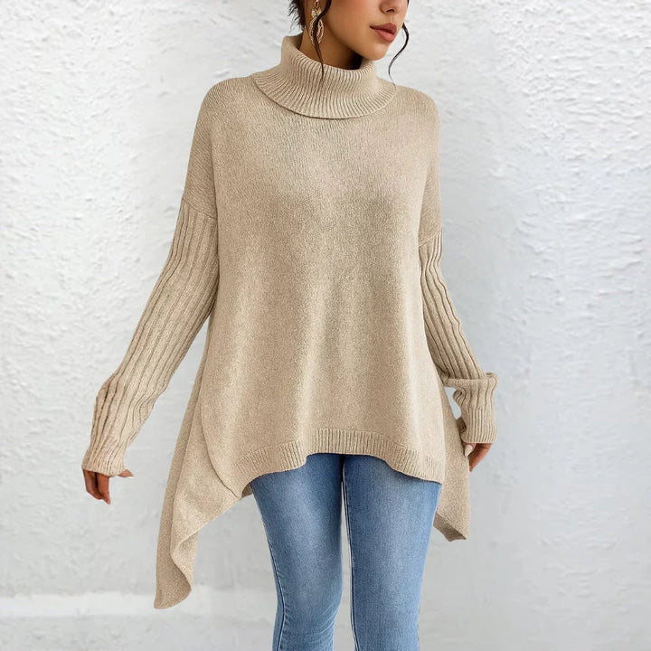 Eleganter Damen Rollkragen Pullover für den Alltag (7)
