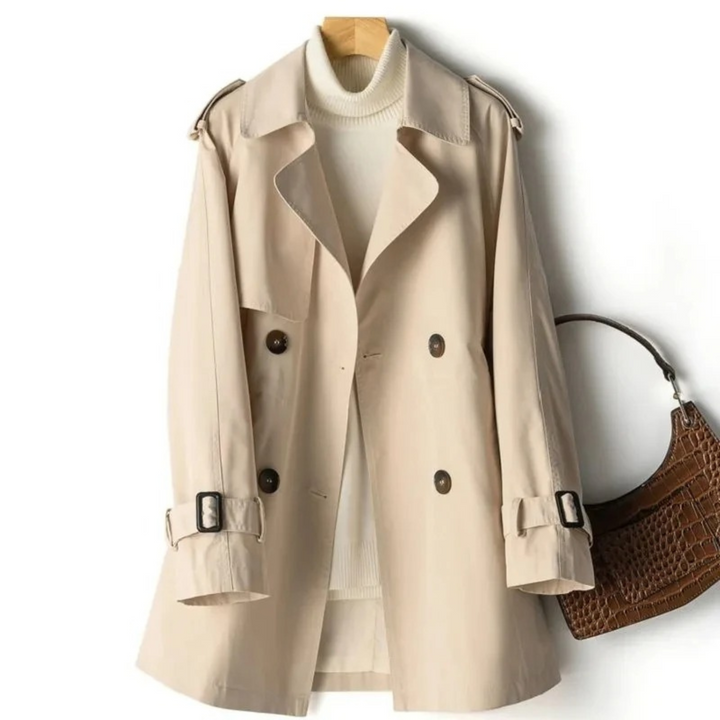 Eleganter Damen Trenchcoat für jeden Tag in Khaki