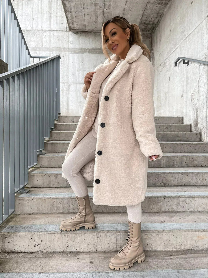 Eleganter Damen Trenchcoat für vielseitige Anlässe in Creme