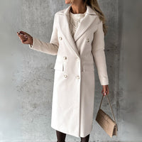 Ella | Eleganter Damen Wintermantel mit langer Form