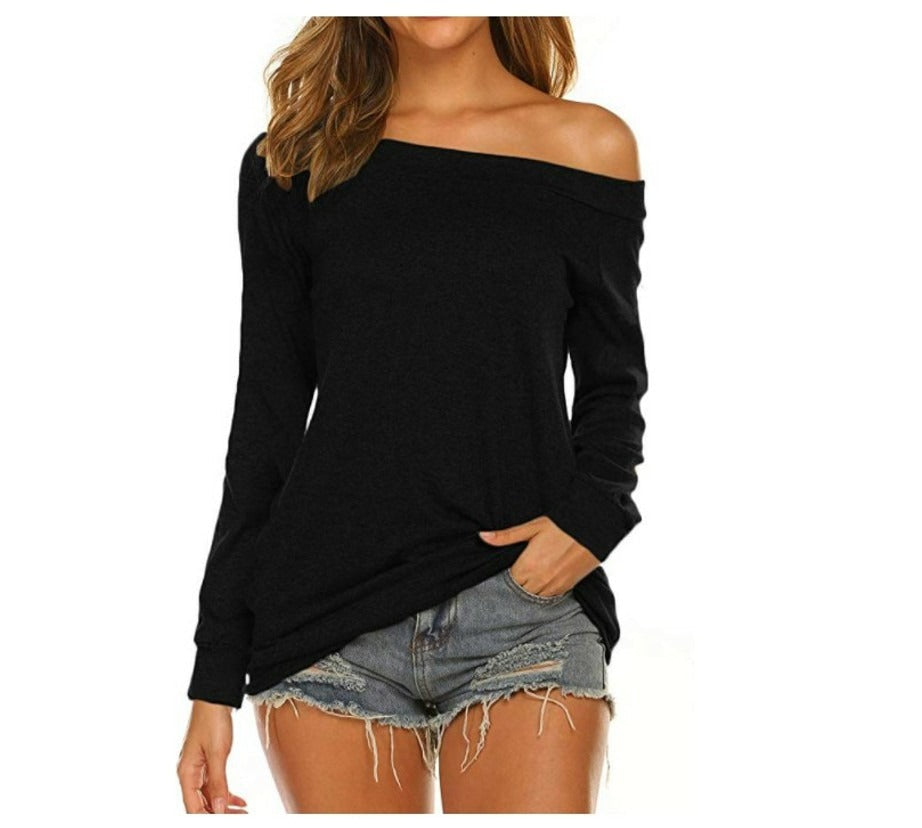 Eleganter Damen Wollpullover für Büro und Alltag in Schwarz