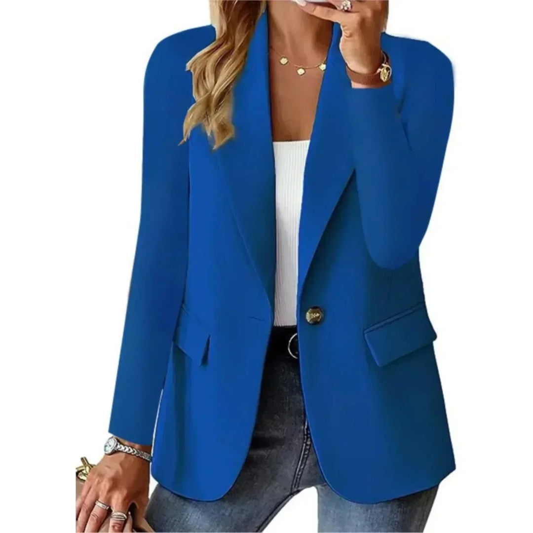 Eleganter Klassischer Blazer in Blau