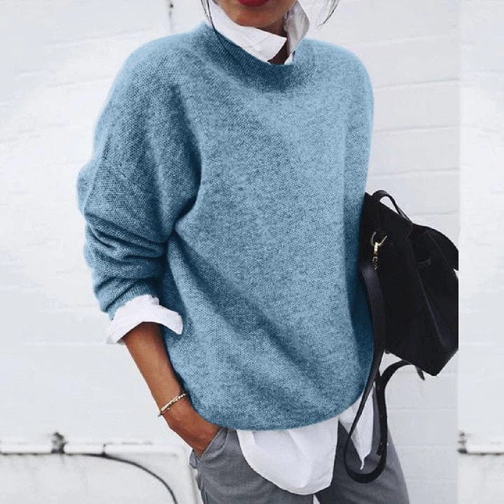 Eleganter Universal-Pullover in Blau