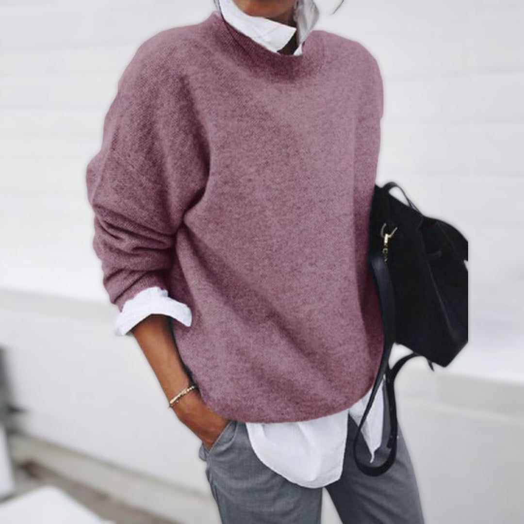 Eleganter Universal-Pullover in Rosa