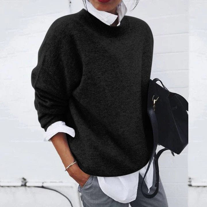 Eleganter Universal-Pullover in Schwarz