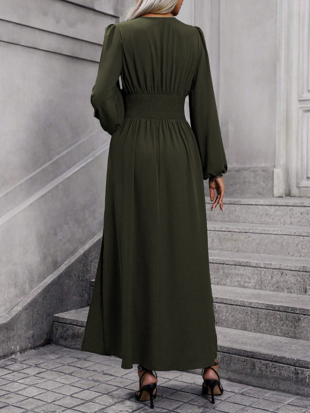Elegantes Damen Midikleid für Hochzeitsgäste (4)
